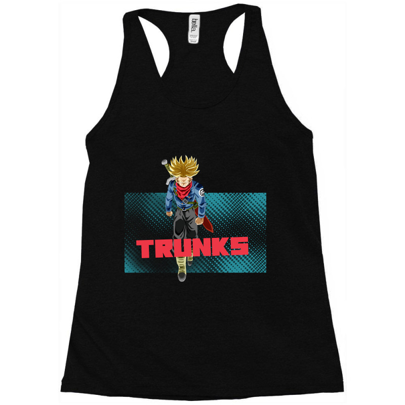 Trunks Dragonball Super Racerback Tank by greggjvandervor | Artistshot