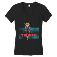 Trunks Dragonball Super Women's V-neck T-shirt | Artistshot