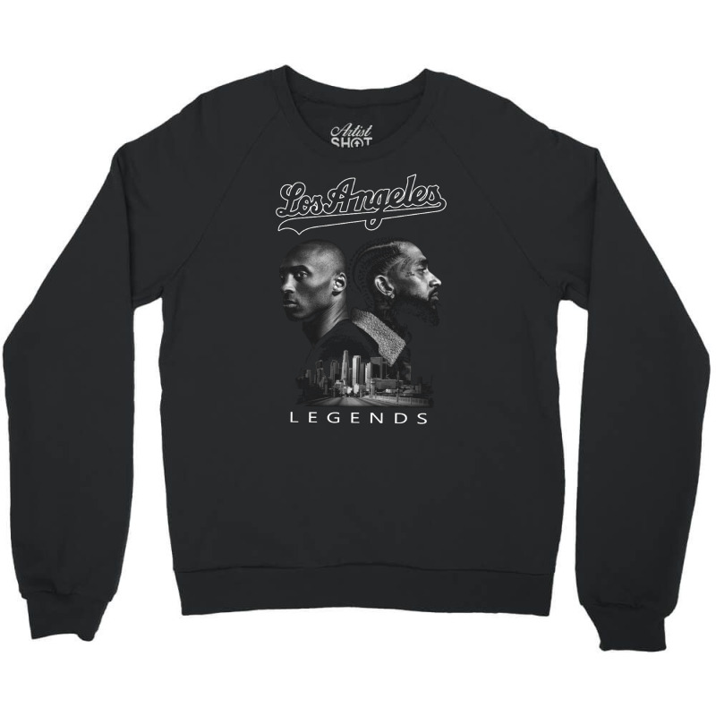 Los Angeles Legends, Los Angeles Legends Art, Los Angeles Legends Vint Crewneck Sweatshirt | Artistshot