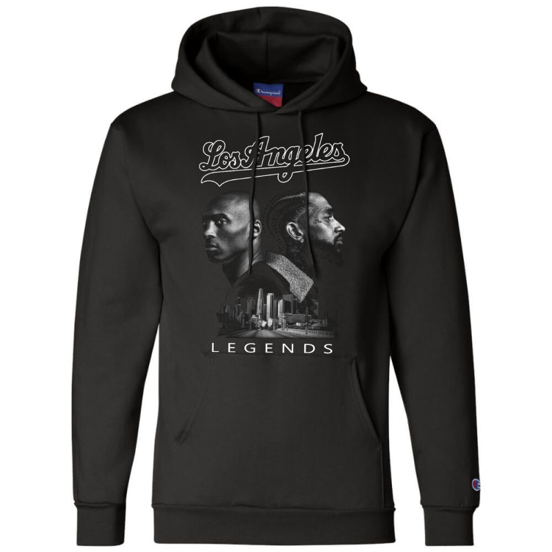 Los Angeles Legends, Los Angeles Legends Art, Los Angeles Legends Vint Champion Hoodie | Artistshot