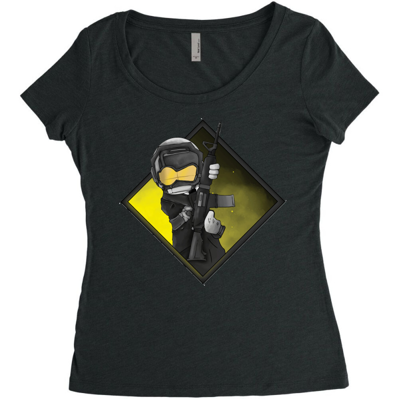 Madness Combat Aahw Engineer Grunt Art Women's Triblend Scoop T-shirt by cm-arts | Artistshot