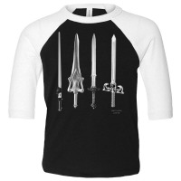 Swords Of The 80s, Swords Of The 80s Art, Swords Of The 80s Vintage, S Toddler 3/4 Sleeve Tee | Artistshot