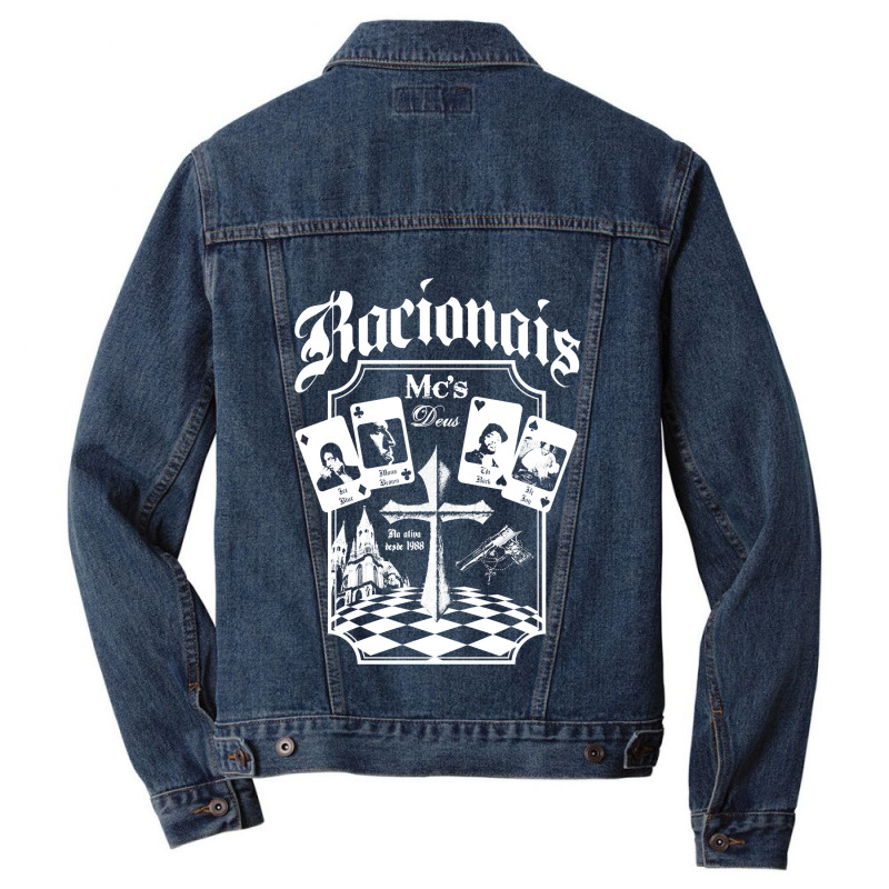 Racionais Mc´s Men Denim Jacket | Artistshot