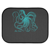 Octopus Cool Vintage Marine Biologist Ocean Sea Life 4 Rear Car Mat | Artistshot