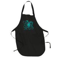 Octopus Cool Vintage Marine Biologist Ocean Sea Life 4 Full-length Apron | Artistshot