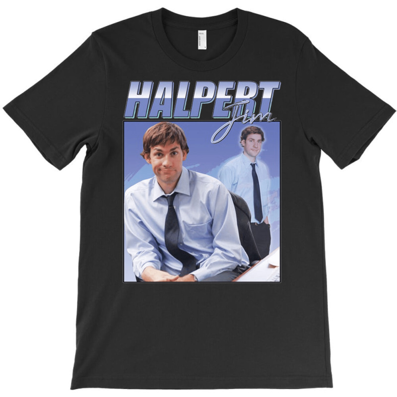 Jim Halpert Homage, Jim Halpert Homage Art, Jim Halpert Homage Vintage T-shirt | Artistshot