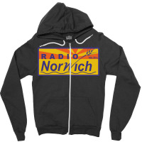 Radio Norwich Zipper Hoodie | Artistshot