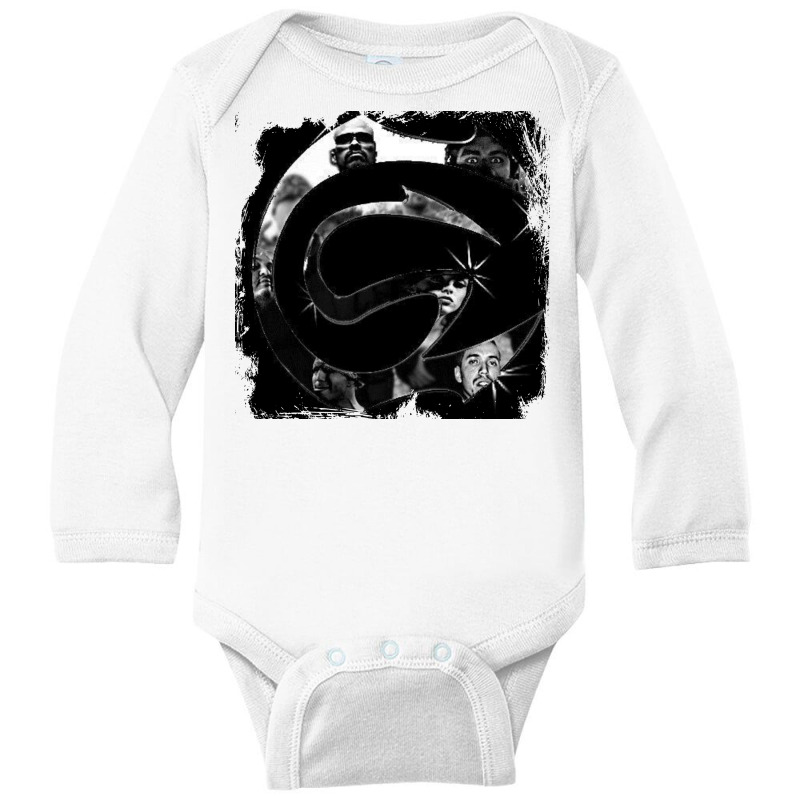 Cartel De Santa Long Sleeve Baby Bodysuit by cm-arts | Artistshot