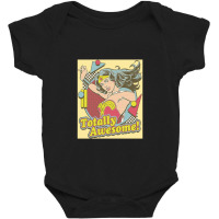 Dc, Totally Awesome, Baby Bodysuit | Artistshot