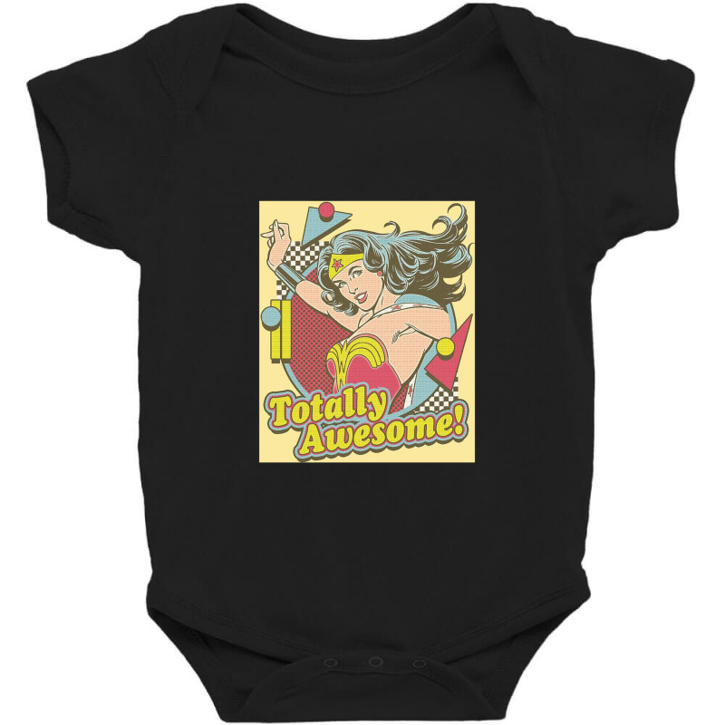 Dc, Totally Awesome, Baby Bodysuit by joetamponi | Artistshot