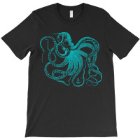 Octopus Cool Vintage Marine Biologist Ocean Sea Life 2 T-shirt | Artistshot