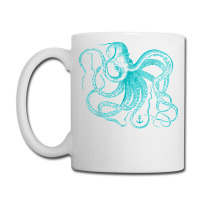 Octopus Cool Vintage Marine Biologist Ocean Sea Life 2 Coffee Mug | Artistshot