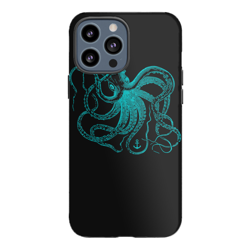 Octopus Cool Vintage Marine Biologist Ocean Sea Life 2 Iphone 13 Pro Max Case | Artistshot