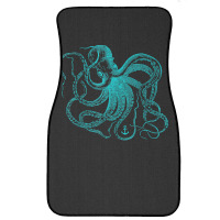 Octopus Cool Vintage Marine Biologist Ocean Sea Life 2 Front Car Mat | Artistshot