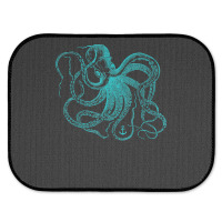 Octopus Cool Vintage Marine Biologist Ocean Sea Life 2 Rear Car Mat | Artistshot