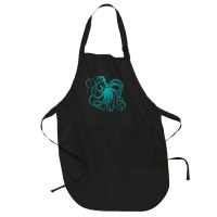 Octopus Cool Vintage Marine Biologist Ocean Sea Life 2 Full-length Apron | Artistshot