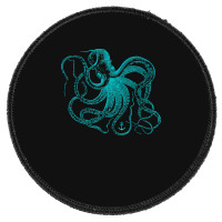 Octopus Cool Vintage Marine Biologist Ocean Sea Life 2 Round Patch | Artistshot