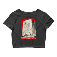 Books Are Weapons In The War Of Ideas Ww2 Propaganda Poster T Shirt Crop Top | Artistshot