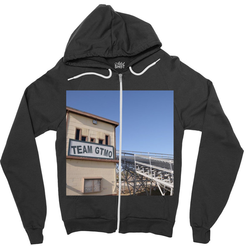 Guantanamo Bay Zipper Hoodie | Artistshot