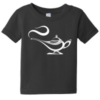 Arabic Genie White Lamp Baby Tee | Artistshot