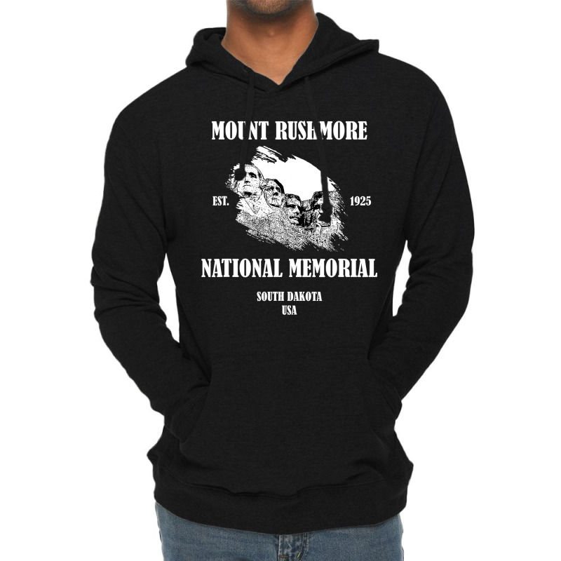 Mount Rushmore National Memorial  South Dakota Usa Lightweight Hoodie | Artistshot