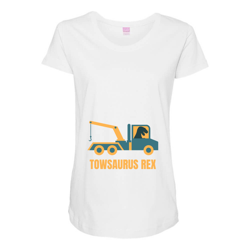 Truck Maternity Scoop Neck T-shirt by senyumterus | Artistshot