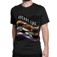 Arcade Fire Discography Classic T-shirt | Artistshot