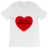 Love Wellington, Hashtag Heart, Love Wellington 2 T-shirt | Artistshot