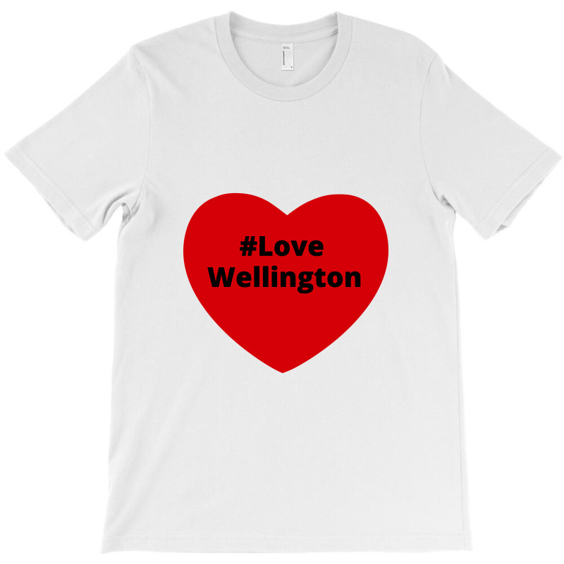 Love Wellington, Hashtag Heart, Love Wellington 2 T-shirt | Artistshot