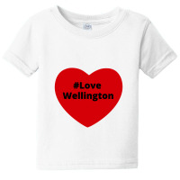 Love Wellington, Hashtag Heart, Love Wellington 2 Baby Tee | Artistshot