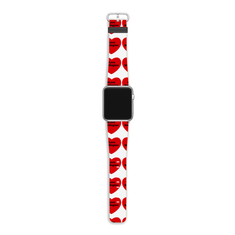 Love Wellington, Hashtag Heart, Love Wellington 2 Apple Watch Band | Artistshot