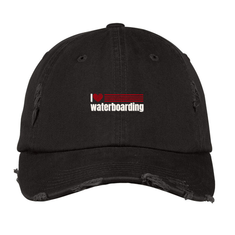 Ich Liebe Waterboarding Vintage Cap | Artistshot