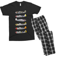 Republic P-47 Thunderbolt The Jug P47 Men's T-shirt Pajama Set | Artistshot