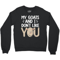 Farm Animal Lover Farmer Farming Funny Goat Premium Crewneck Sweatshirt | Artistshot