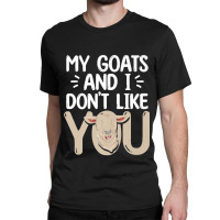 Farm Animal Lover Farmer Farming Funny Goat Premium Classic T-shirt | Artistshot