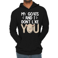 Farm Animal Lover Farmer Farming Funny Goat Premium Lightweight Hoodie | Artistshot