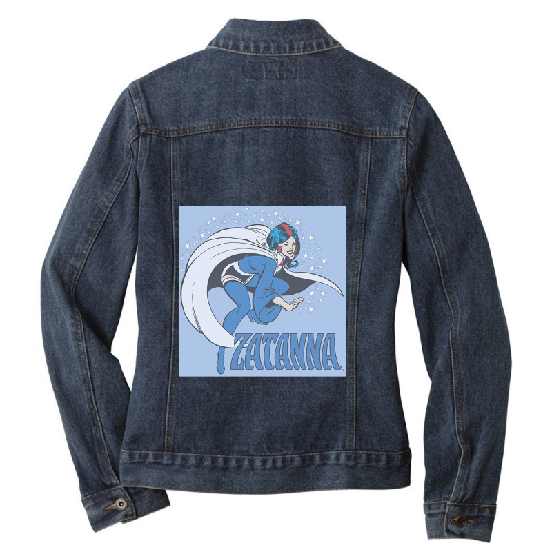 Dc, Zatanna, Ladies Denim Jacket by joetamponi | Artistshot