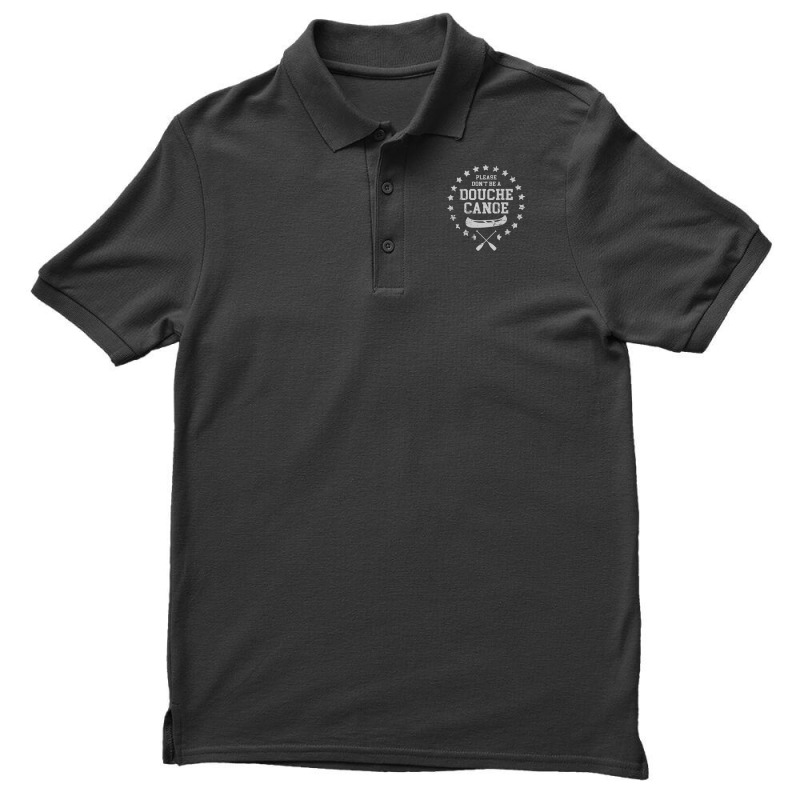 Please Don't Be A Douche Canoe Men's Polo Shirt | Artistshot