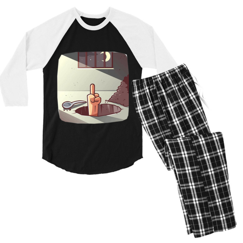 Prison Break Men's 3/4 Sleeve Pajama Set | Artistshot