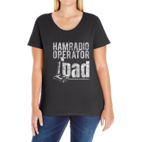 Cool Ham Radio Clothes For Dad Amateur Radio Operator Gifts Ladies Curvy T-shirt | Artistshot