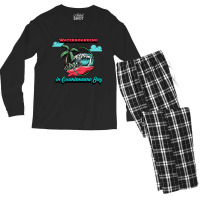 Waterboarding In Der Bucht Von Guantanamo Men's Long Sleeve Pajama Set | Artistshot