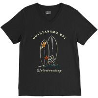 Waterboarding In Guantanamo Bay V-neck Tee | Artistshot