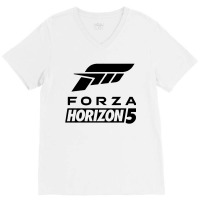 F O R Z A Video Game V-neck Tee | Artistshot