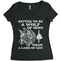 Wolf Of Odin Women's Triblend Scoop T-shirt | Artistshot