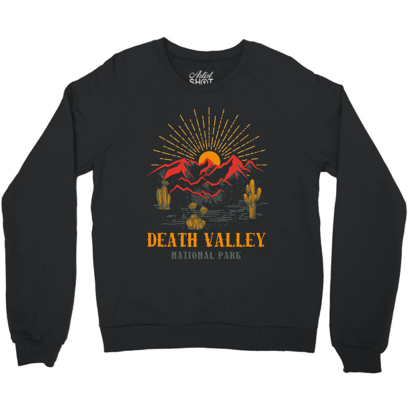 Death Valley National Park Novelty Graphic Design Sweat Crewneck Sweatshirt | Artistshot