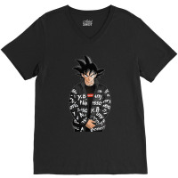 Goku Drip Classic V-neck Tee | Artistshot