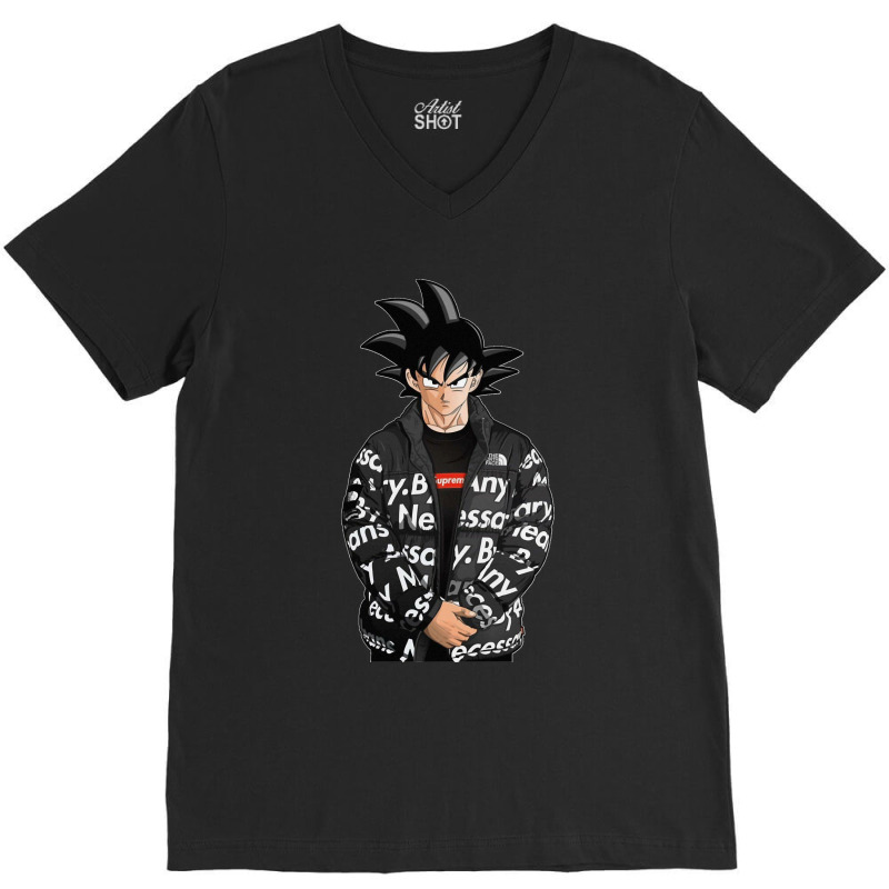 Goku Drip Classic V-neck Tee | Artistshot