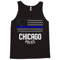 City Of Chicago Police Officer Illinois Policeman Tank Top | Artistshot