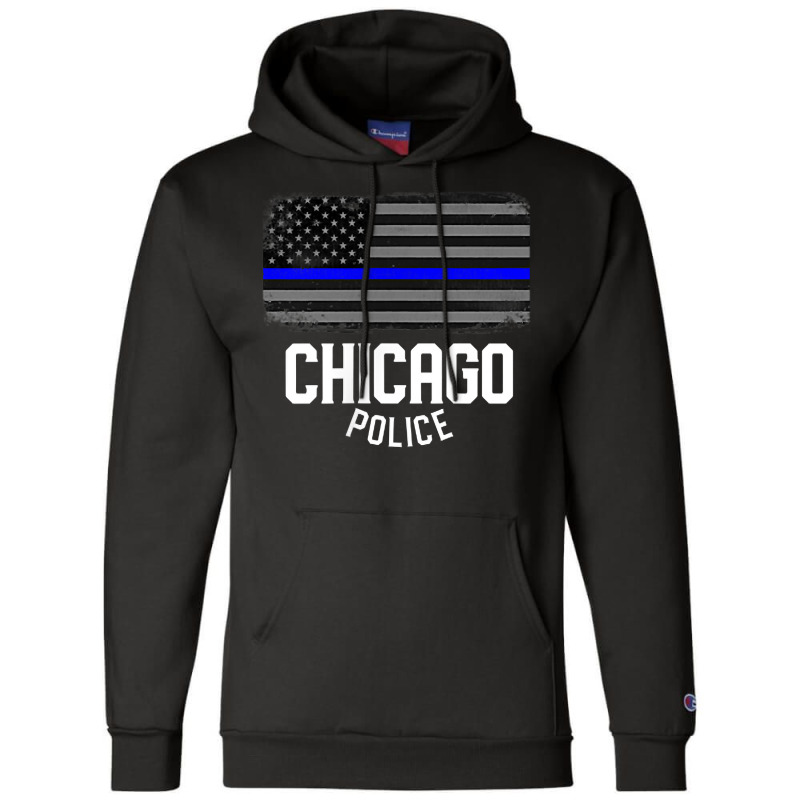 City Of Chicago Police Officer Illinois Policeman Champion Hoodie | Artistshot