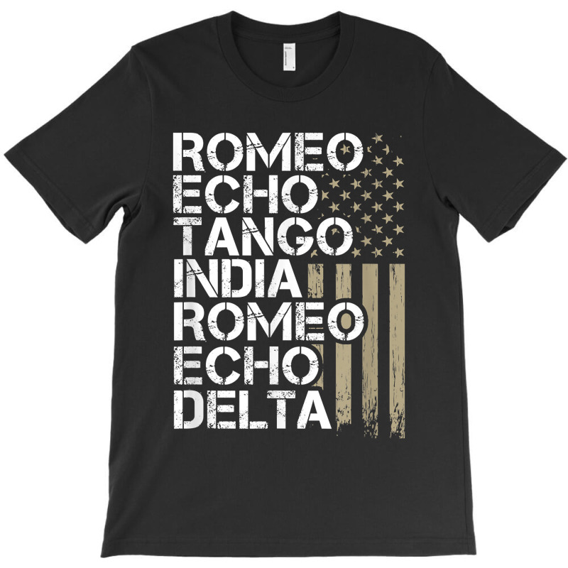 Retired Military Men Women Phonetic Alphabet Retirement Gift T-shirt | Artistshot